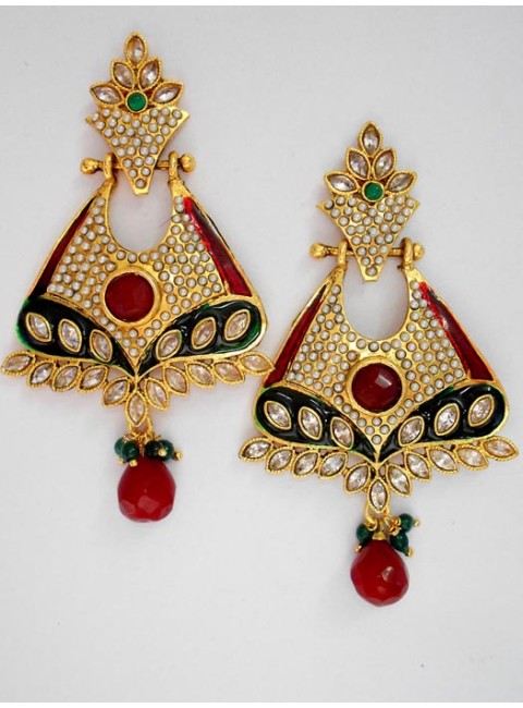 Polki Earrings